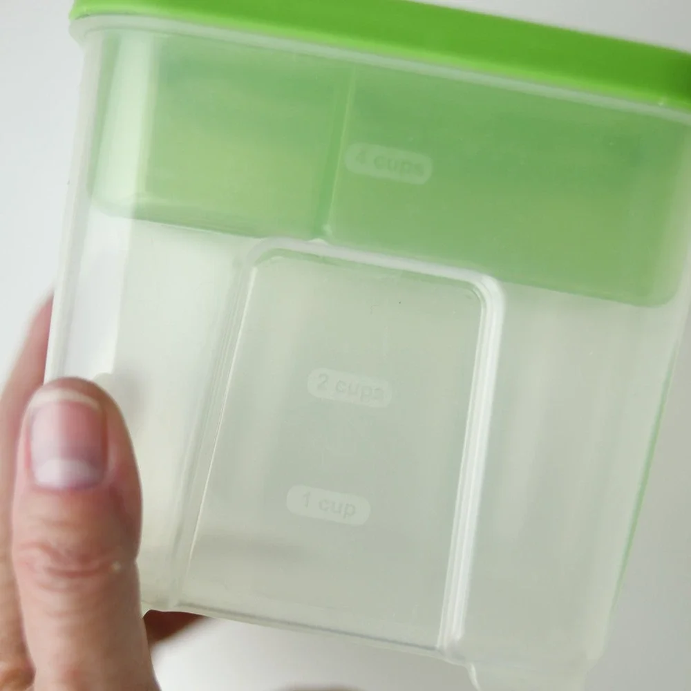 Rubbermaid LunchBlox Sandwich Kit Meal Prep Container Green Stackable BPA Free